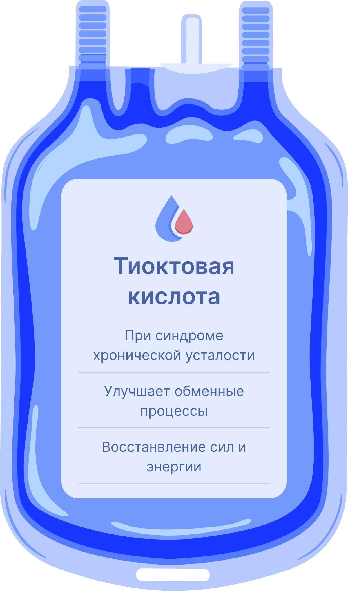Капельница тиоктовая кислота